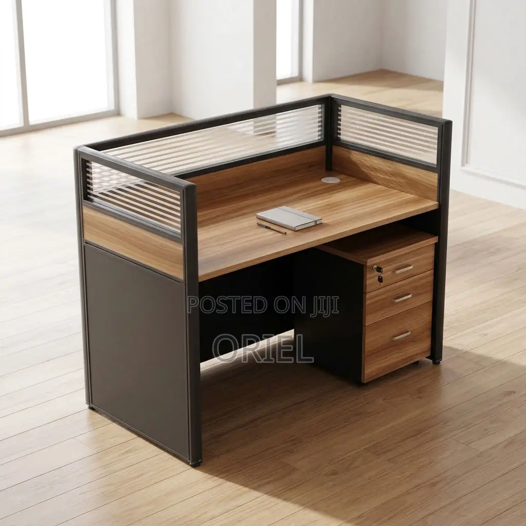 Office Workstation : 1-User Office Work Desk