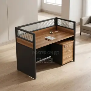 Office Workstation : 1-User Office Work Desk