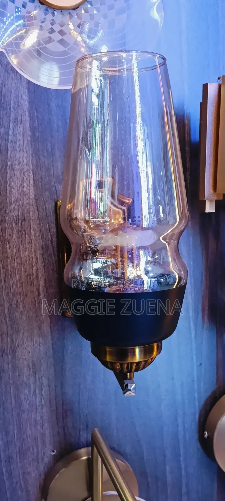 Indoor Glass Wall Scone