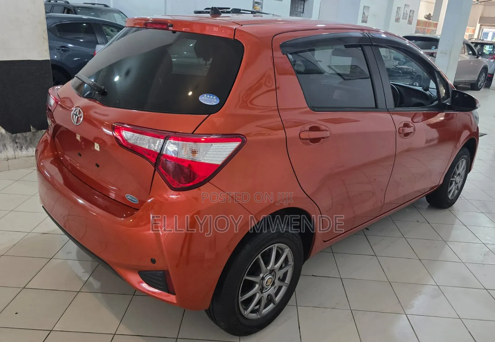 Toyota Vitz 2019 Orange