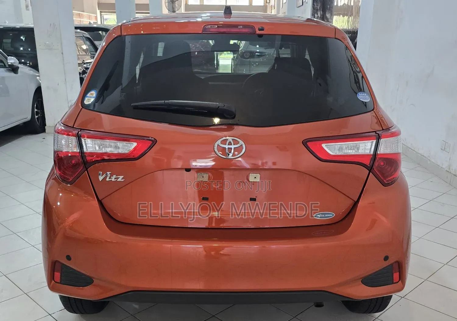 Toyota Vitz 2019 Orange