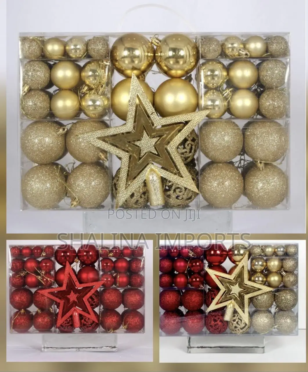 101 PC Christmas Decoration Balls