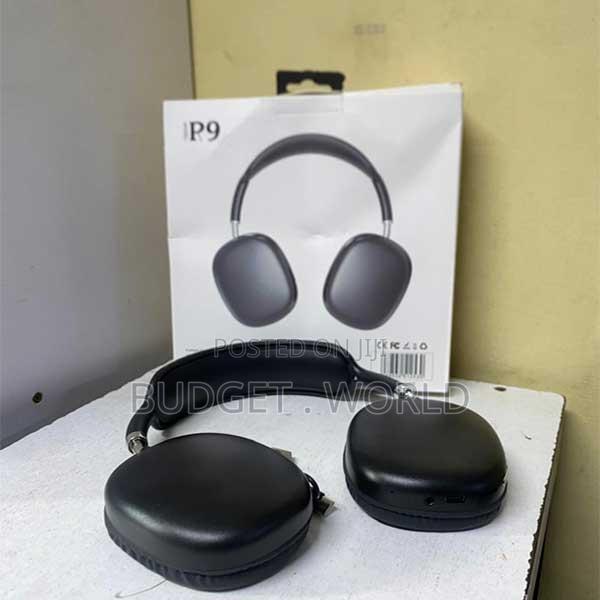 Adjustable Headband Foldable10m Range P9Wireless Bluetooth Headphones - main view