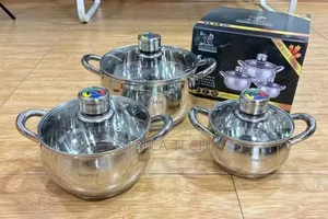 6-Piece Marwa (Kaisa Villa) Stainless Steel Cookware Set