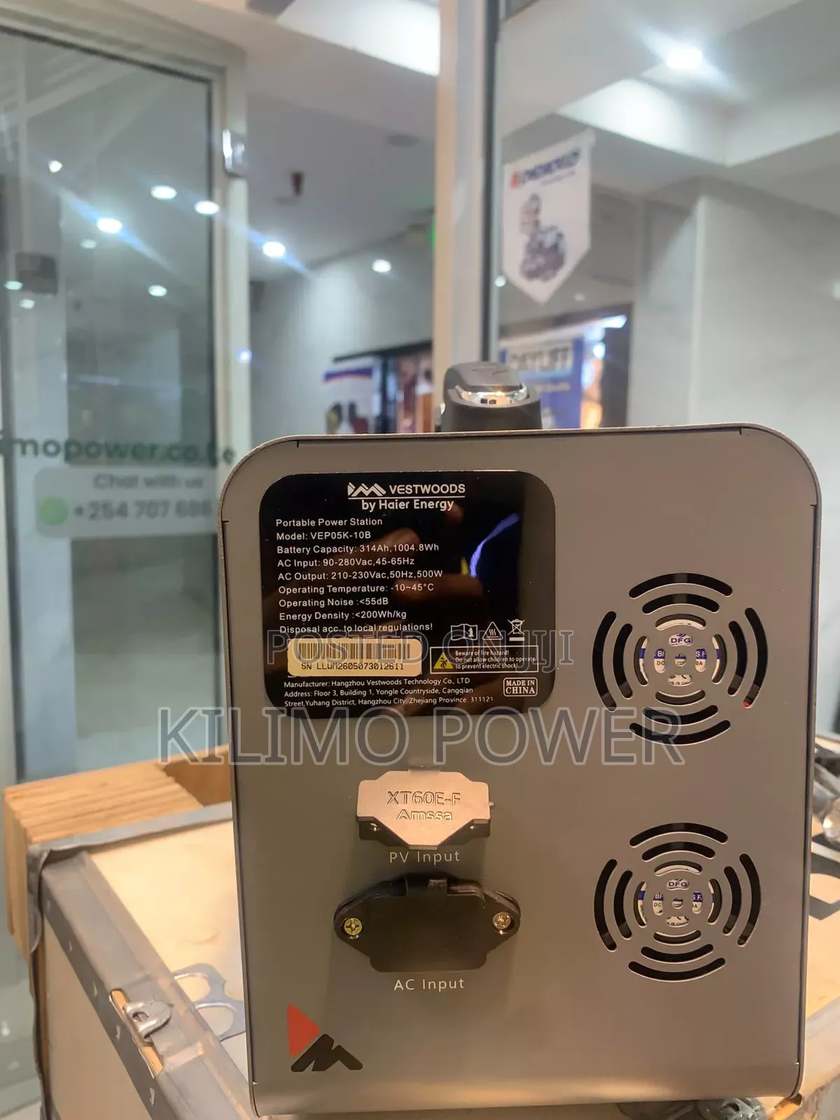 Compact Lithium 1kwh Battery Vestwood