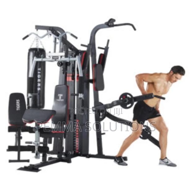 4 Station MultiGym Equipment With Shoulder Press. - thumbnail 5