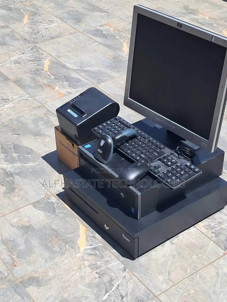 HP All in One POS Setup With Barcode Scanner and Receipt Printer