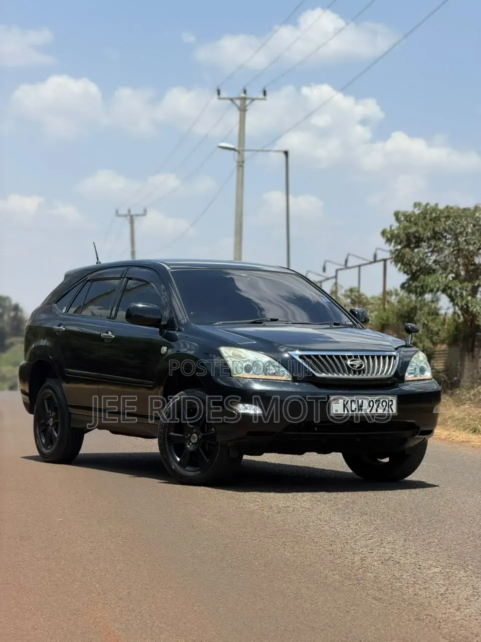 Toyota Harrier 2.4 2012 Black