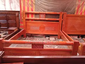 5 by 6 Bed Pure Mahogany