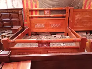 5 by 6 Bed Pure Mahogany