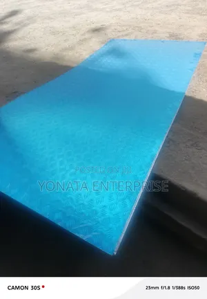 Aluminum Chequred Plate 1mm 8ft by 4ft