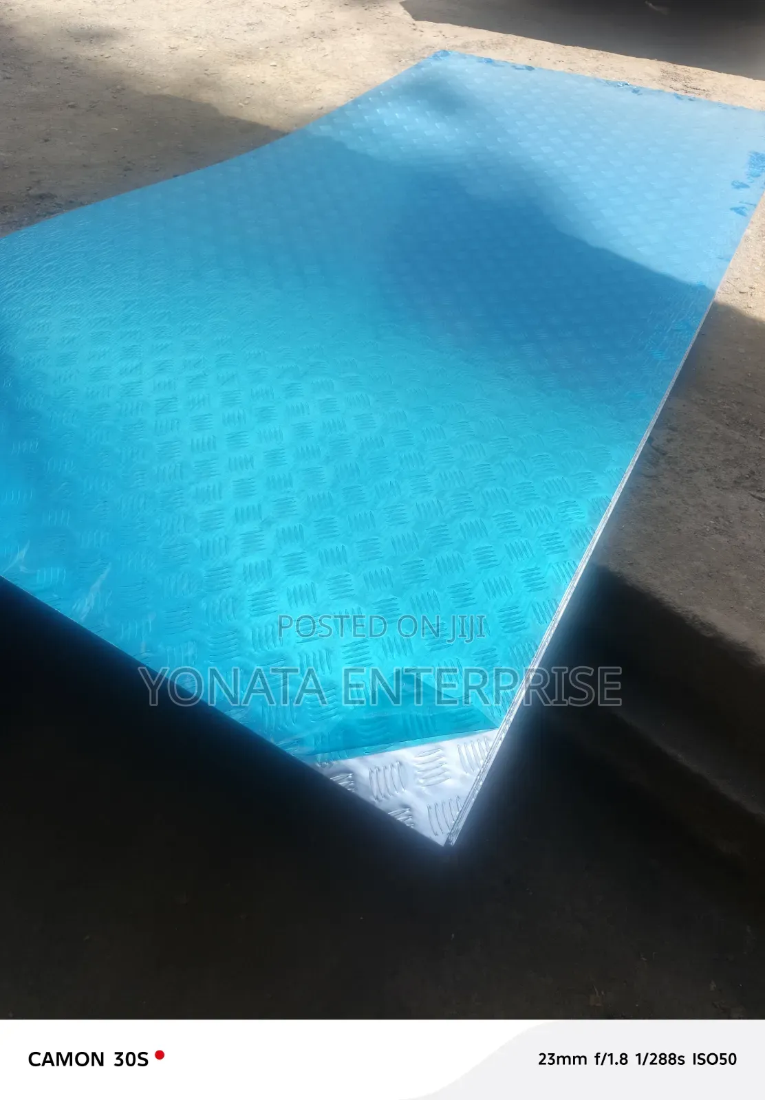 5 Stud Aluminum Chequred Plate 1mm Thick