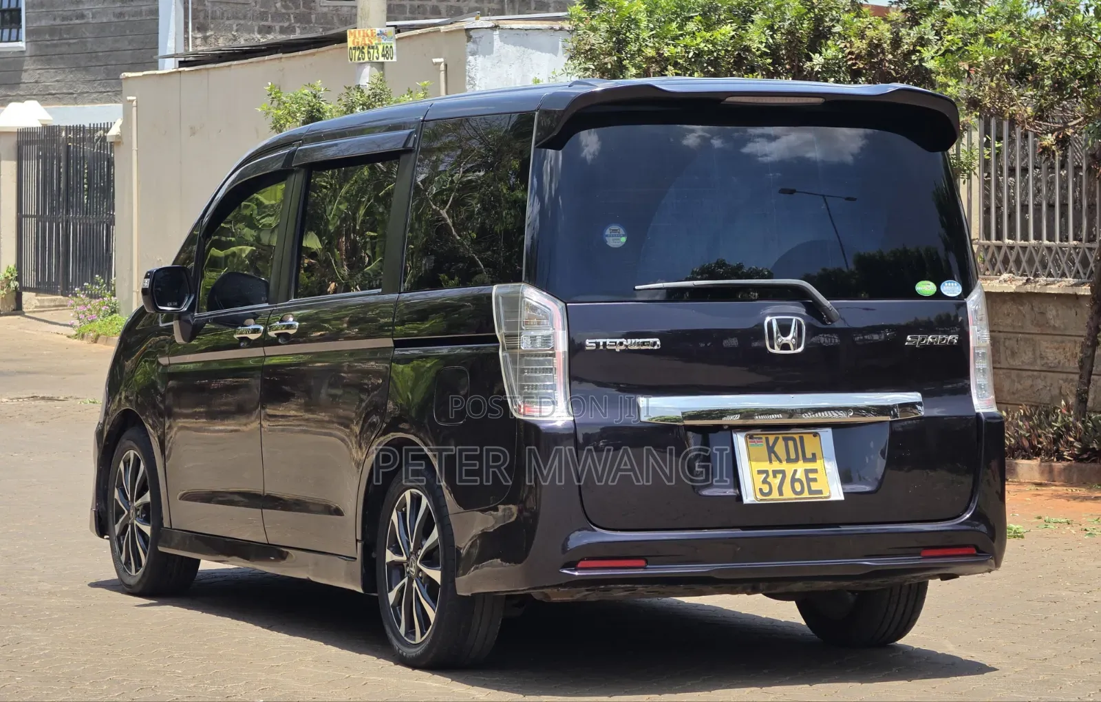 Honda Stepwgn 2015 Maroon
