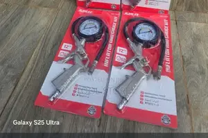 Jumlee 12" Inflator Gauge Kit/Pneumatic Tyre Pressure & Inflation