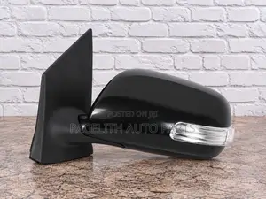 Side Mirror Toyota Belta 7 Wires Automatic Black 2008 - 2013