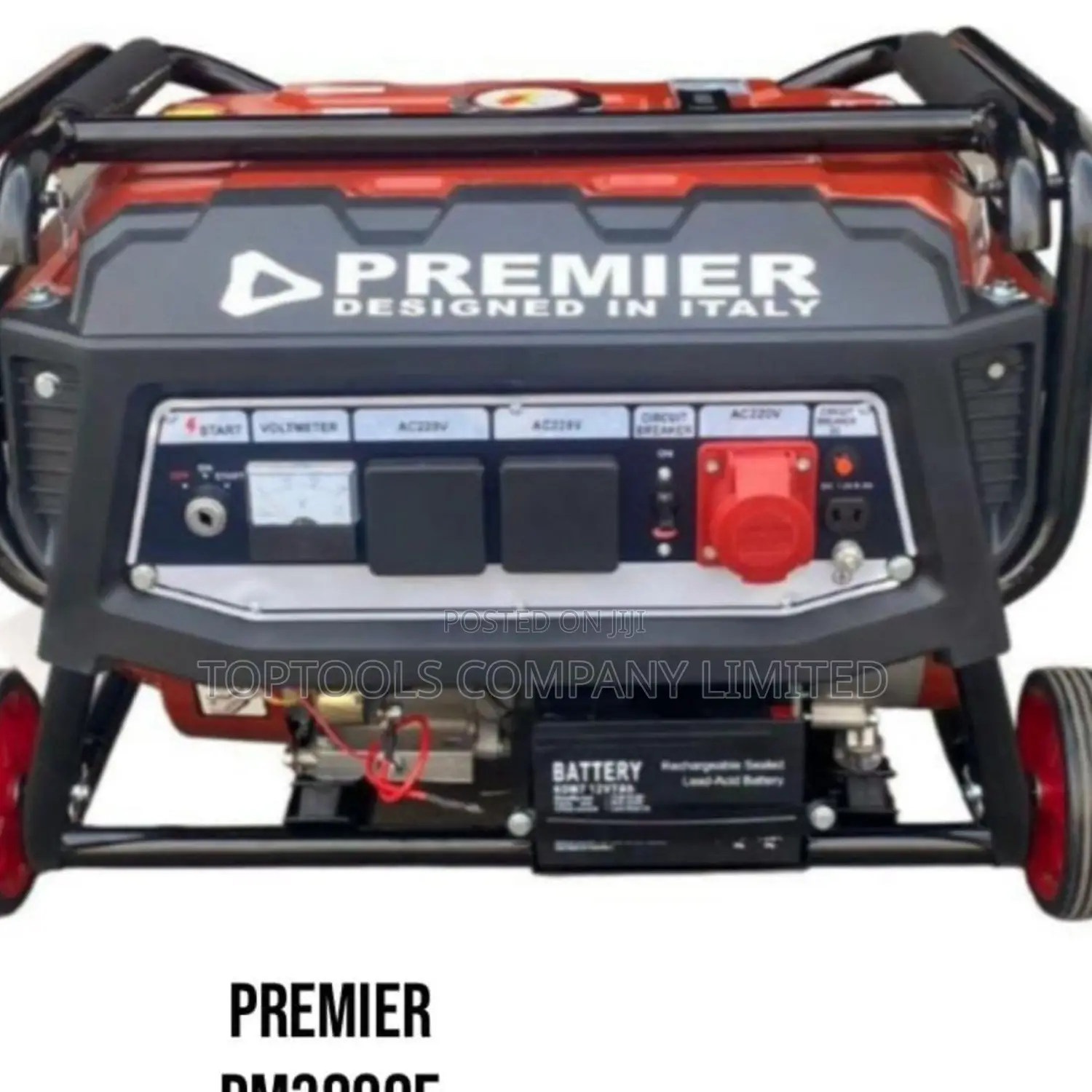 Pm3800et Premier Petrol Generator 3kva With Keystart