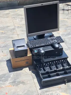 1. HP POS Computer System for Supermarket Shop and Retail Business
