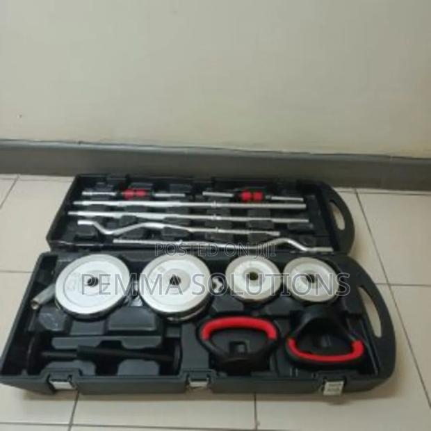 58Kgs Dumbbells & Kettlebell Set.