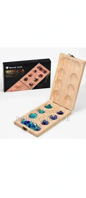 MANCALA- Ancient Strategy Board Game With Roots in Africa and Asia.