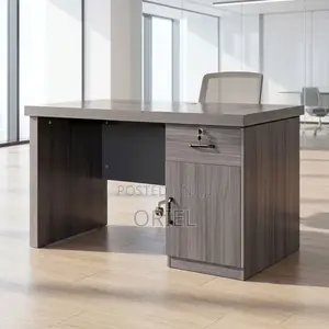 Office Desk : 1.2M Executive Gray Desk
