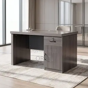 Office Desk : 1.2M Executive Gray Desk