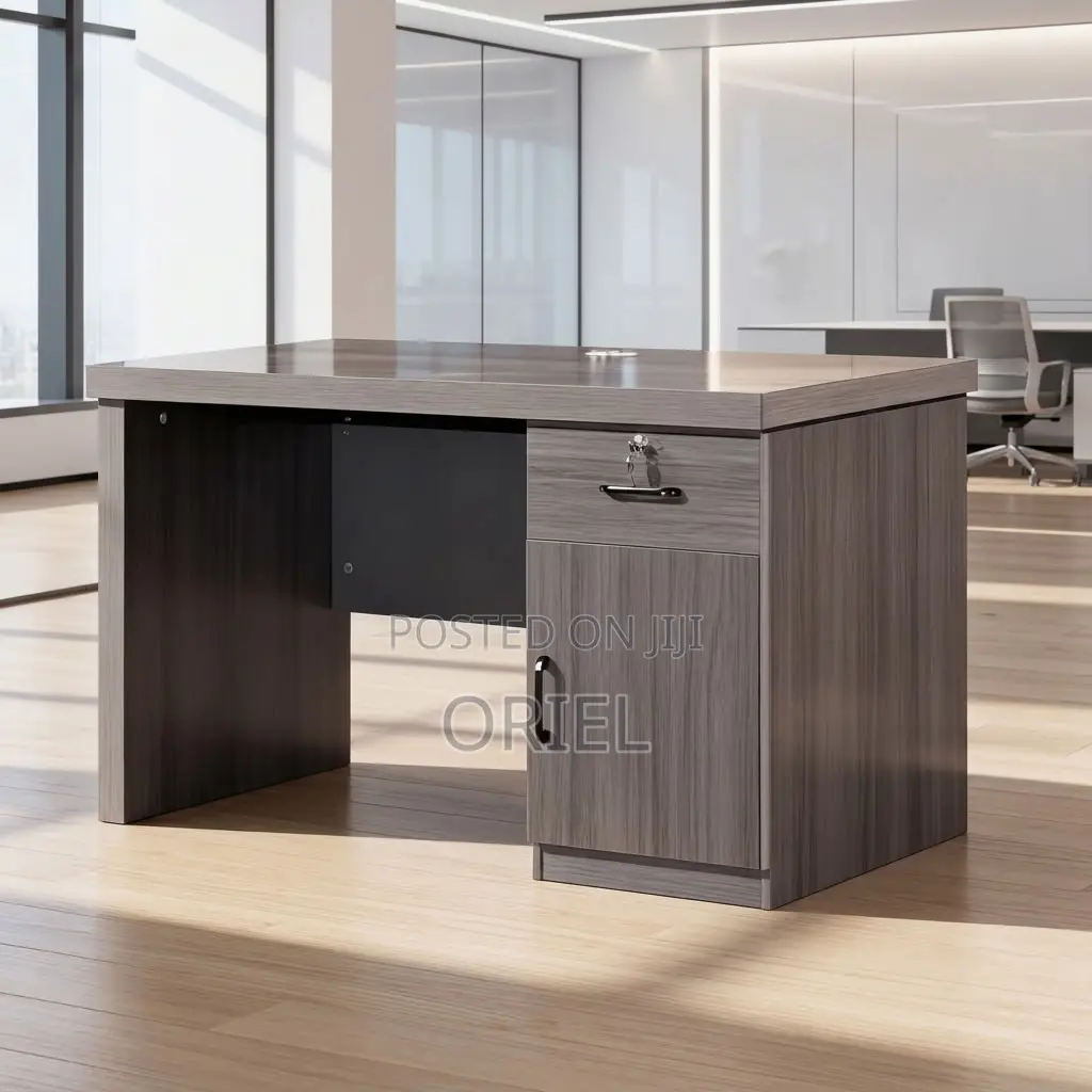 Office Desk : 1.2M Executive Gray Desk