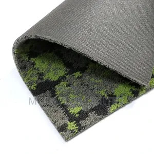 Lime Green Mottled Carpet Tiles for Modern Interiors