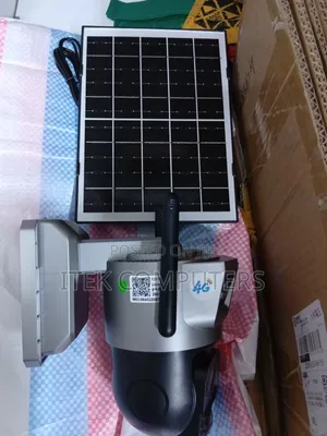 Solar Powered V380 Pro 4G Camera for Remote Location Monitoring