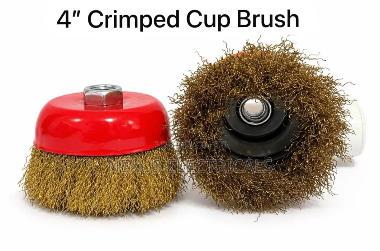 4" Crimped Wire Cup Brush