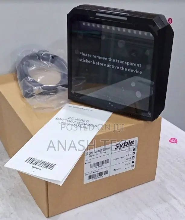 8808 Desktop Barcode Scanner – Automatic QR Scanner