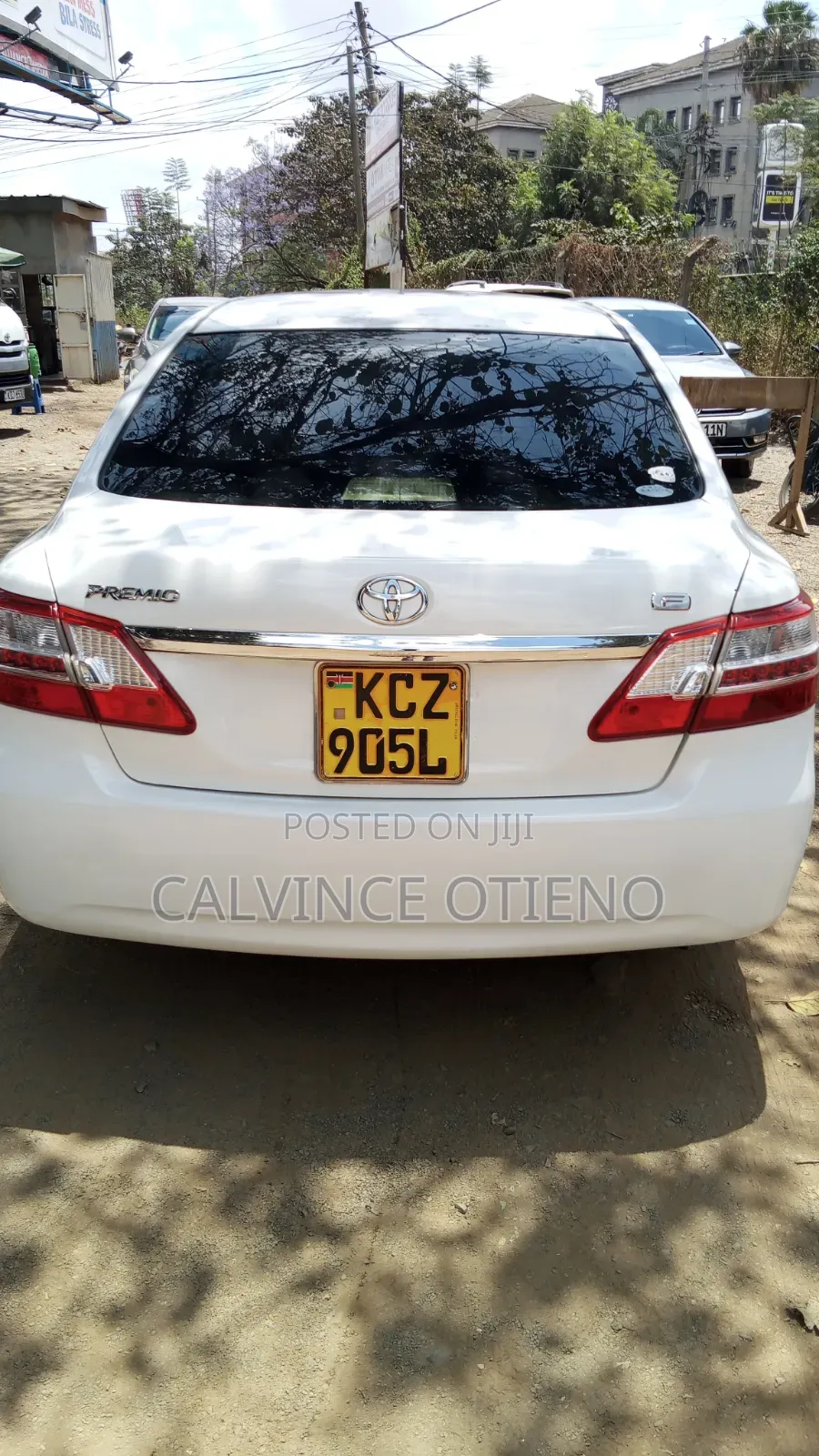 Toyota Premio 2013 White