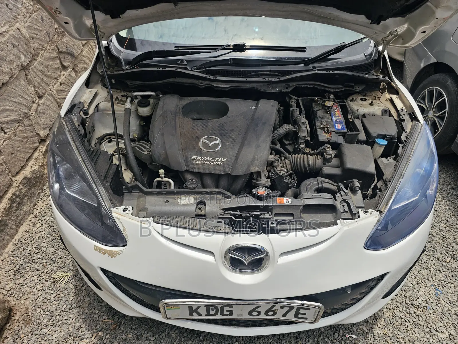 Mazda Demio 2013 White