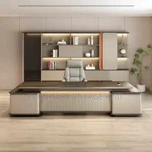 2000mm Executive Desk With Led Lights