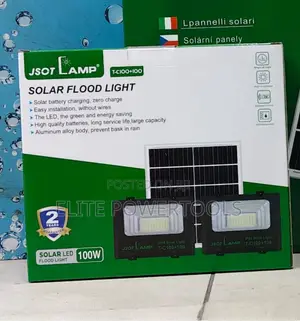 JSOT Lamp Solar Flood Light (Model T-C100+100)