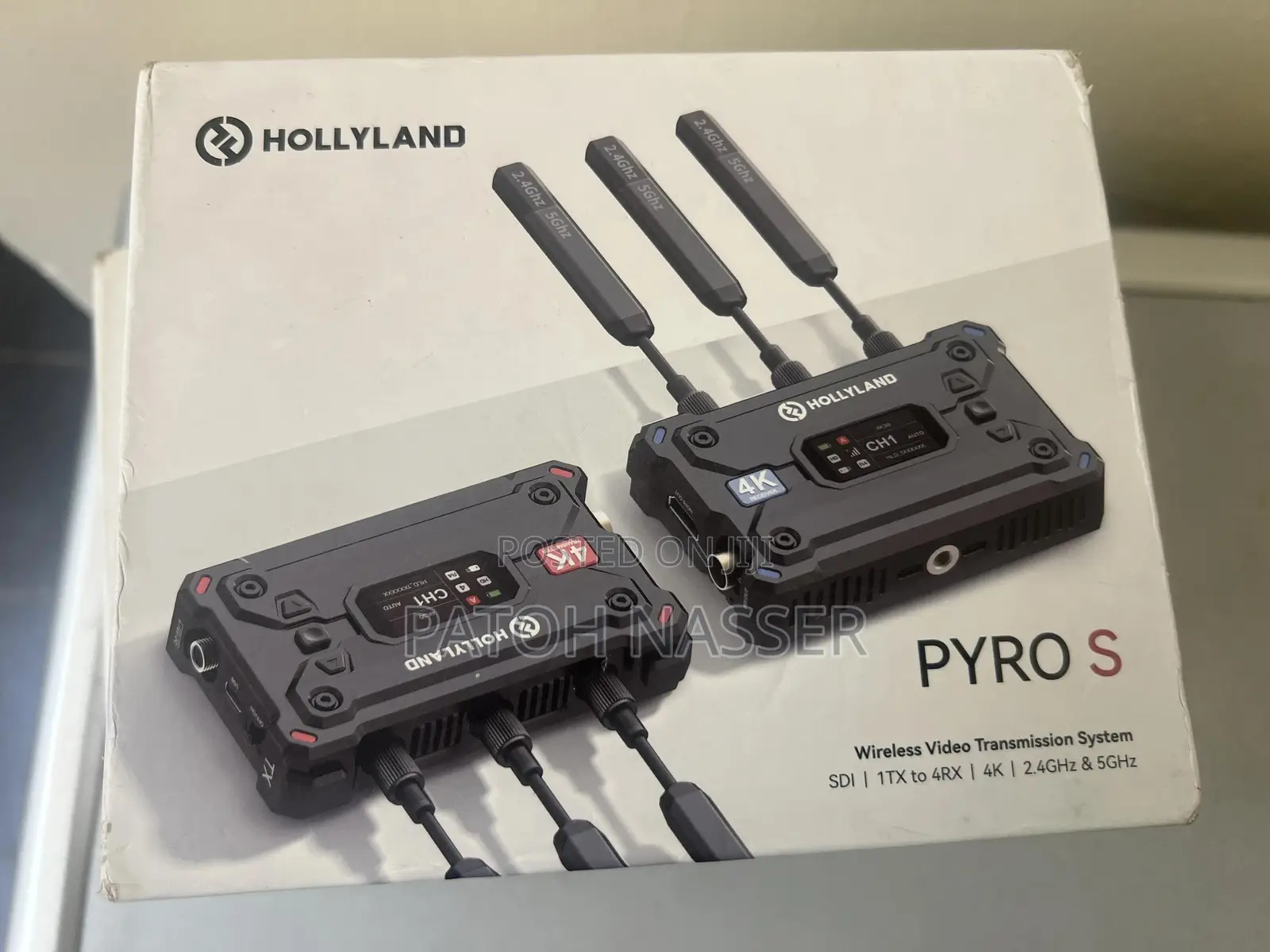 Hollyland Pyro S 4K Wireless Video Transmitter and Receiver