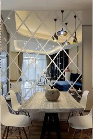 DIY Diamonds Rhombus Acrylic Mirror