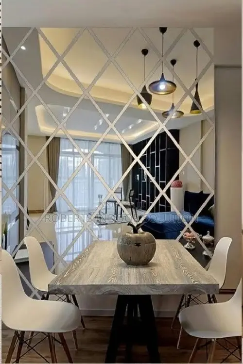 DIY Diamonds Rhombus Acrylic Mirror