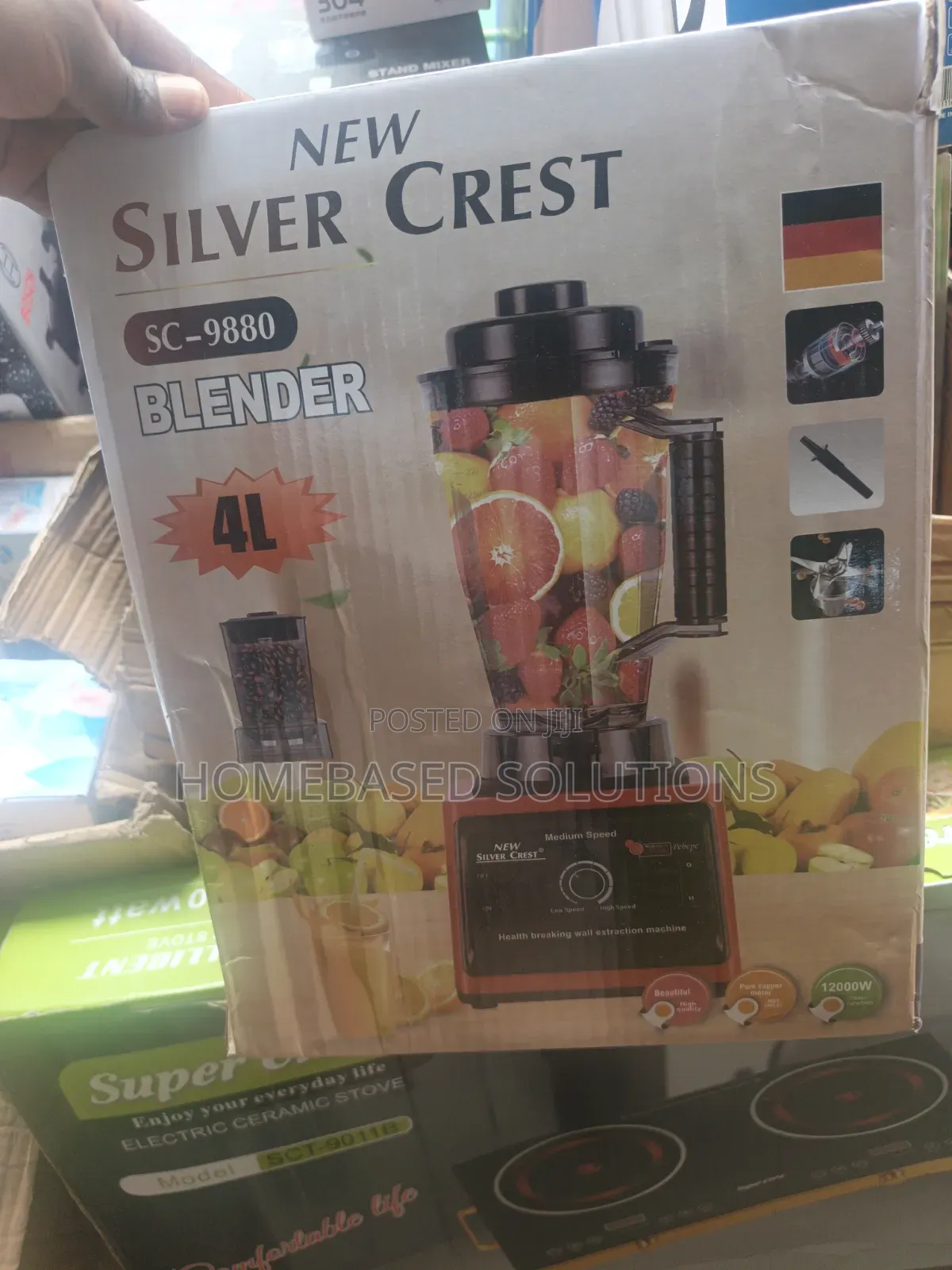 12000watts 4l Silver Crest Blender