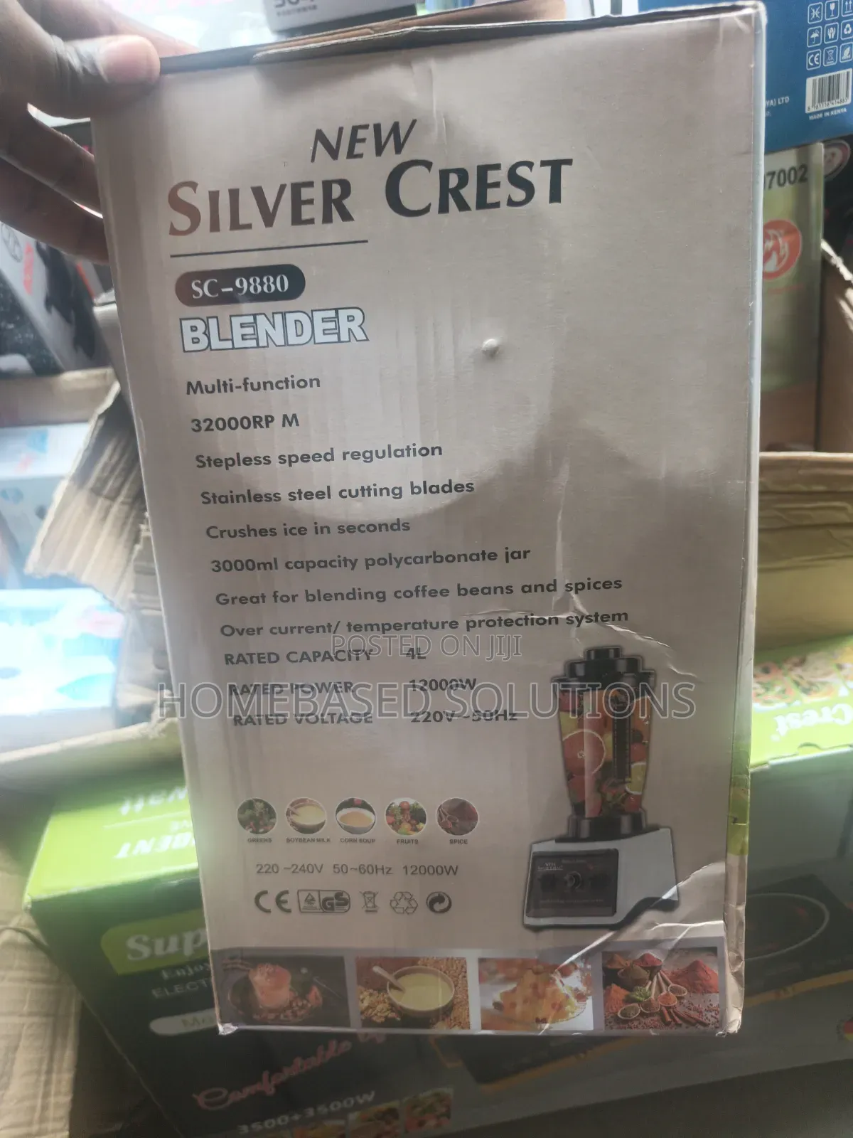 12000watts 4l Silver Crest Blender