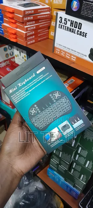 Mini Wireless Keyboard With Touchpad