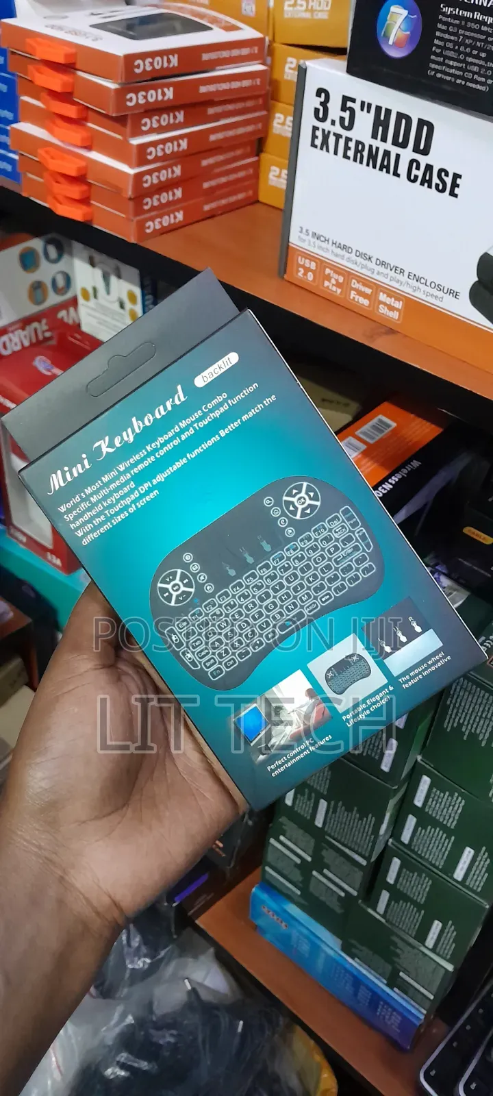 Mini Wireless Keyboard With Touchpad