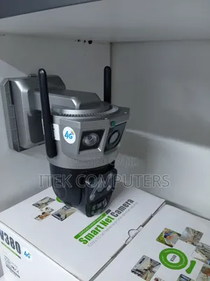 V380 Pro 4G Solar CCTV Camera With Night Vision Support