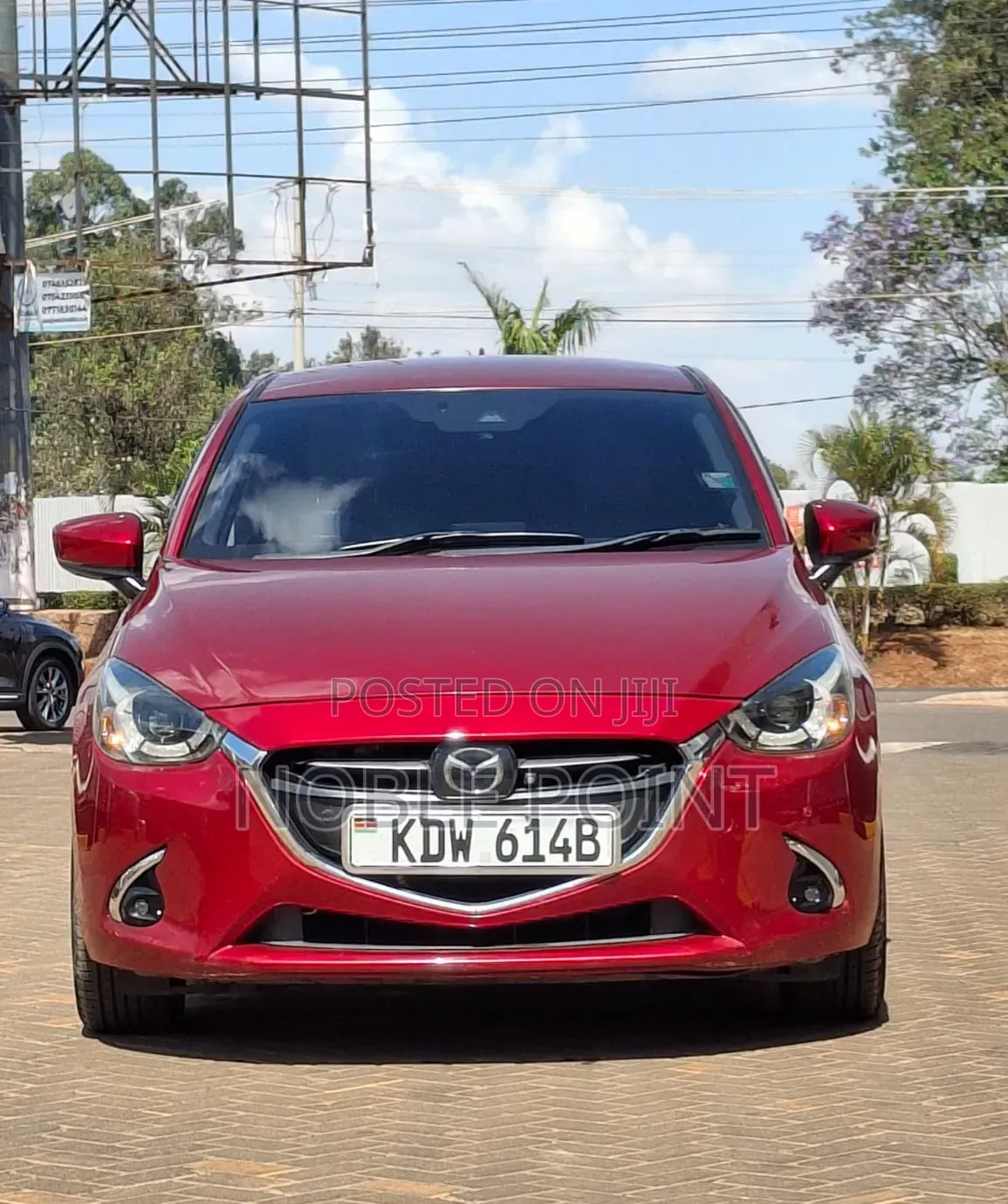 Mazda Demio 2018 Maroon