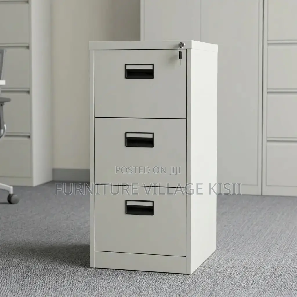 3-Drawer Metal Office Storage Cabinet