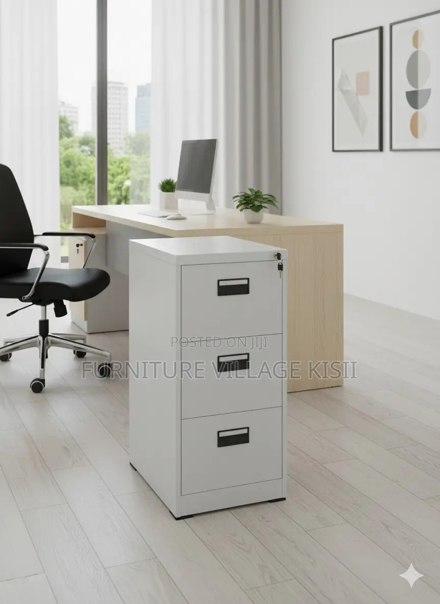 3-Drawer Metal Office Storage Cabinet