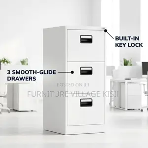 3-Drawer Metal Office Storage Cabinet
