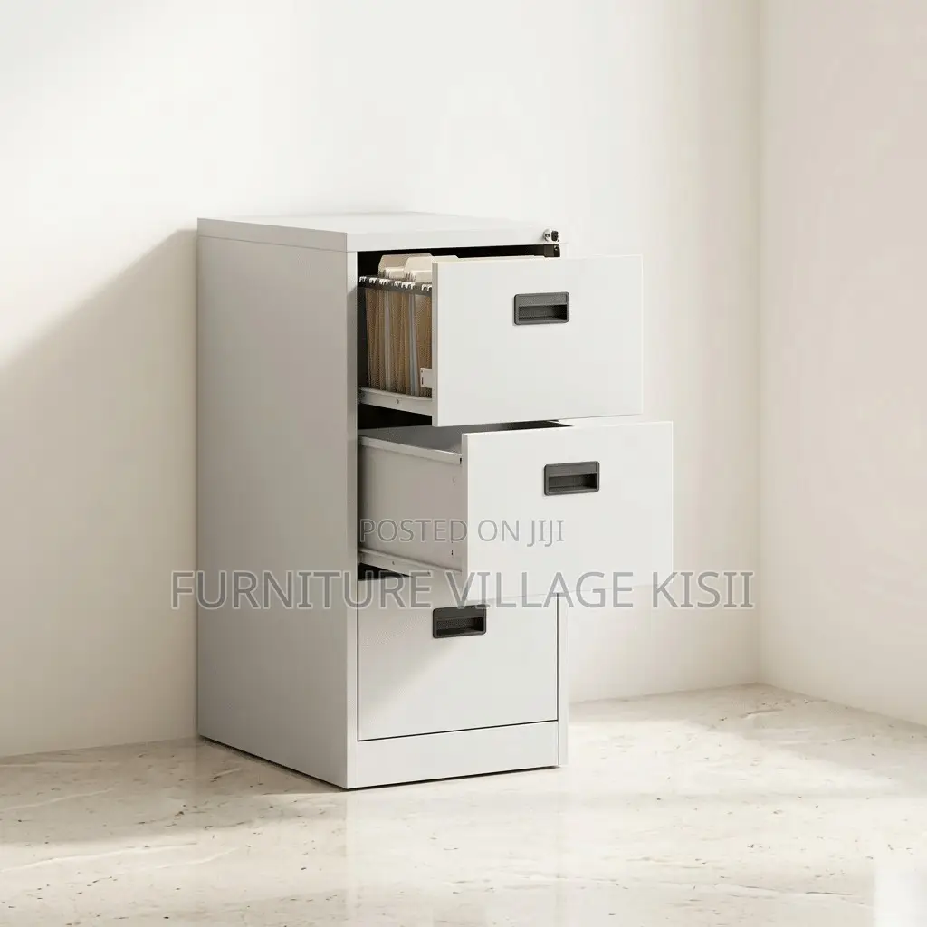 3-Drawer Metal Office Storage Cabinet