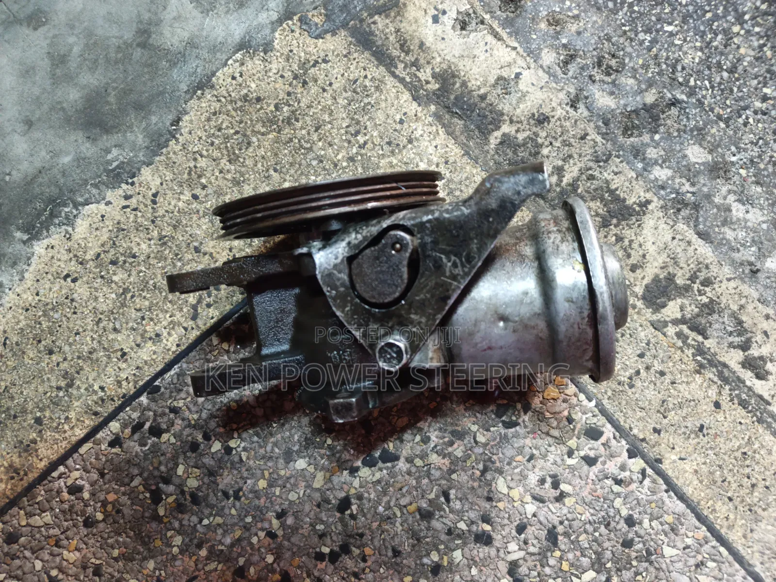 Power Steering Pump 7A Engine