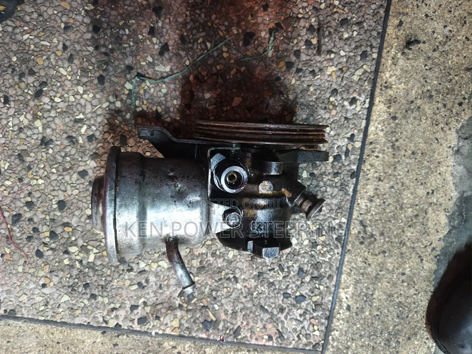 Power Steering Pump 7A Engine