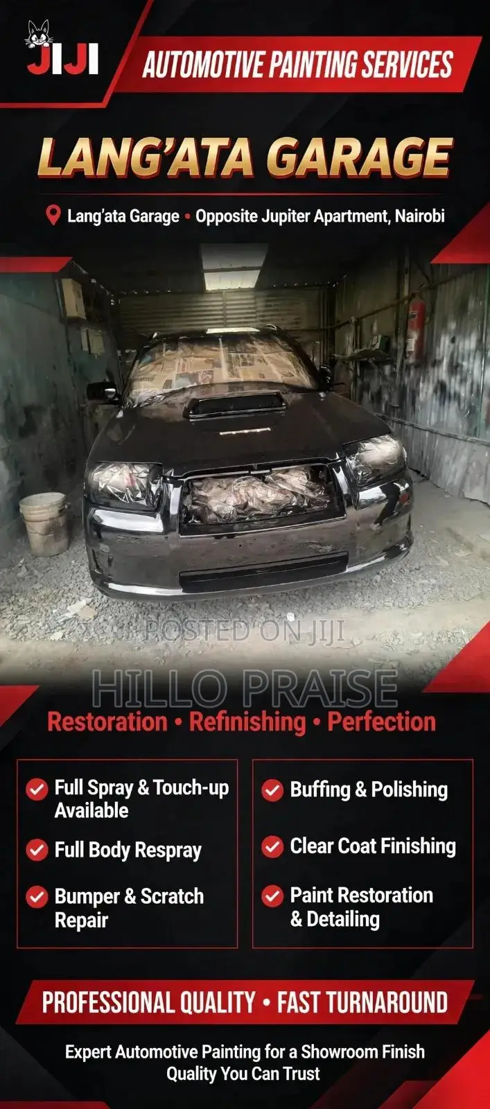 Professional Car Spray and Painting